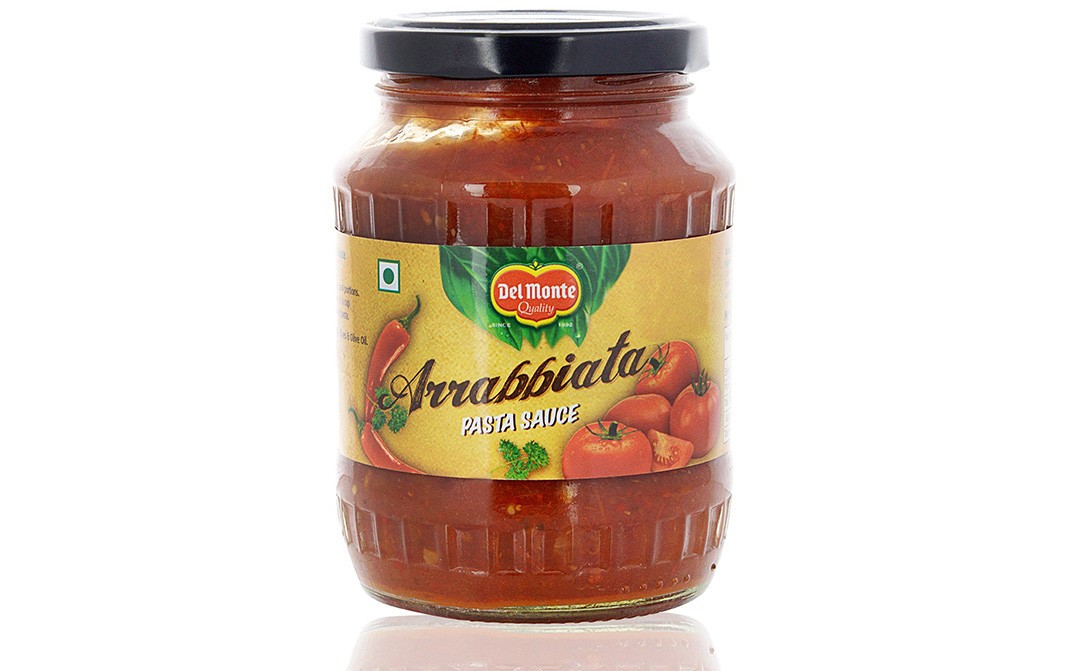 Del Monte Arrabbiata Pasta Sauce   Glass Jar  350 grams